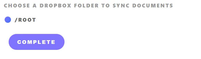 Step 4: Choose the Folder
